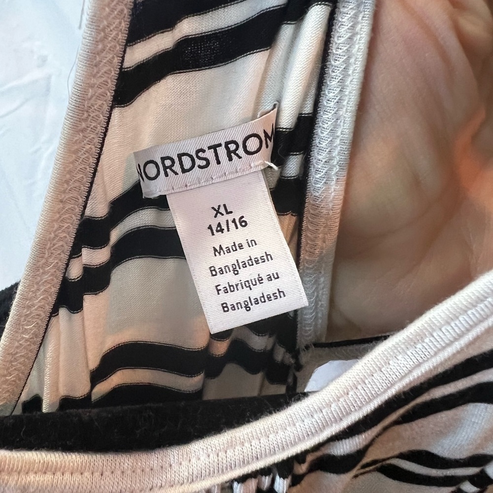 Nordstrom Girls Stripe Sundress Size 14/16 - Picture 4 of 5
